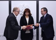 Porozumienie o wspólpracy badawczo-rozwojowej między między KGHM Polska Miedź SA i NCRB, 13.12.2012