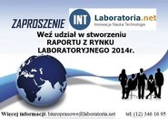 Weź udział w raporcie z rynku laboratoryjnego 2014!